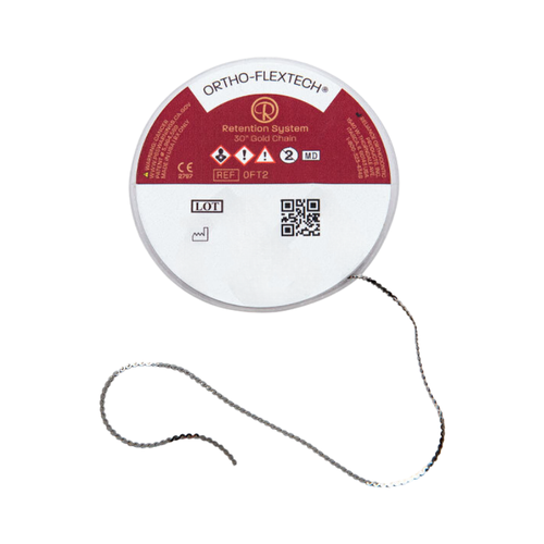Ortho Flextech RETEN. LING. Oro Grabado