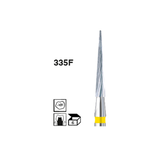 Fresa de carburo de tungsteno 335F.014.FG 6 uds