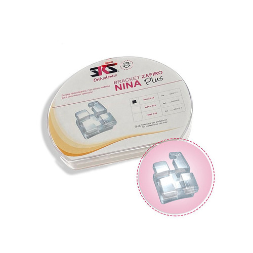 Brackets Nina de Zafiro ROTH 018 - Kit 20 uds.