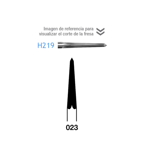 Fresa carburo H219-104-023