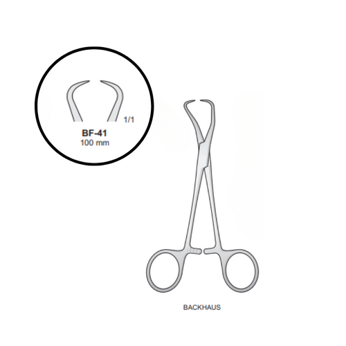 Pinzas de campo Bakhaus (10cm) Pinzas de campo Bakhaus (10cm)