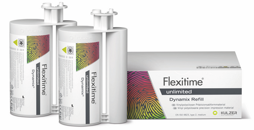 Silicona de adición  Flexitime Unlimited Dynamix Refill Silicona de adición  Flexitime Unlimited Dynamix Refill