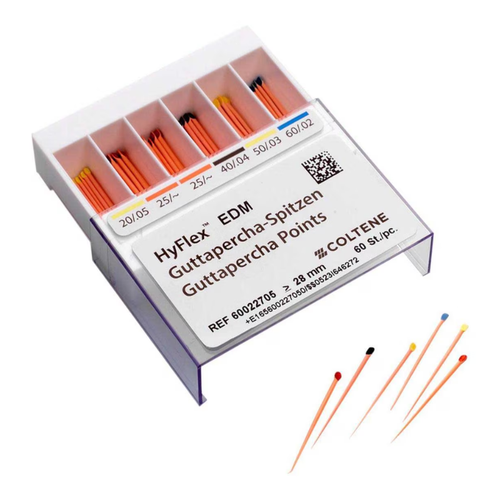 Puntas Gutapercha Hyflex EDM surtida (60 uds.) Puntas Gutapercha Hyflex EDM surtida (60 uds.)