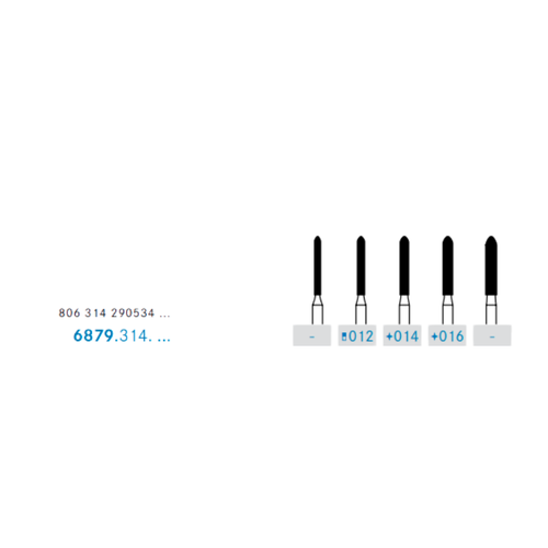 Fresas de diamante 6879