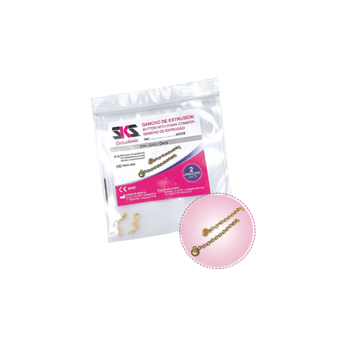 Gancho de estrusion oro (2 uds.)
