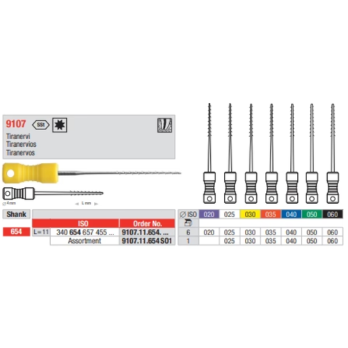 Tiranervios (6 uds.)