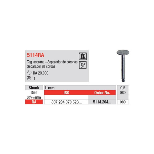 5114RA Separador de Coronas (1 unid.)