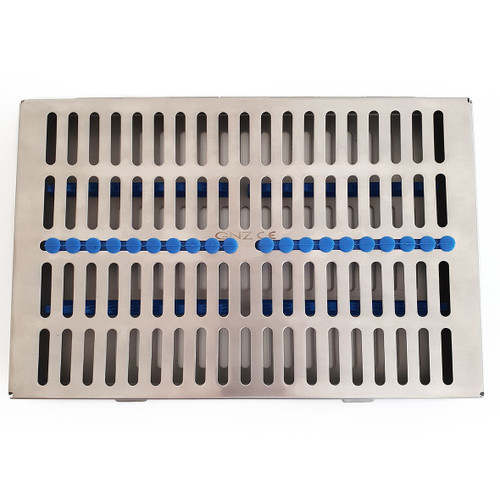 Caja metálica para esterilizar instrumentos