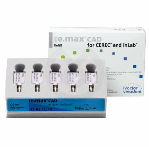 Ips E.Max Cad Cerec/Inlab Ht Bl3 C14 (5) Ref. 626429