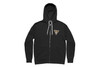 Kink Union Zip-Up Hoodie Black