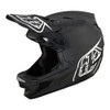 Troy Lee Designs D4 Carbon Helmet W/MIPS Stealth Black / Silver