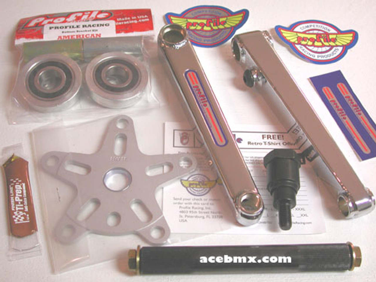 profile 3 piece cranks