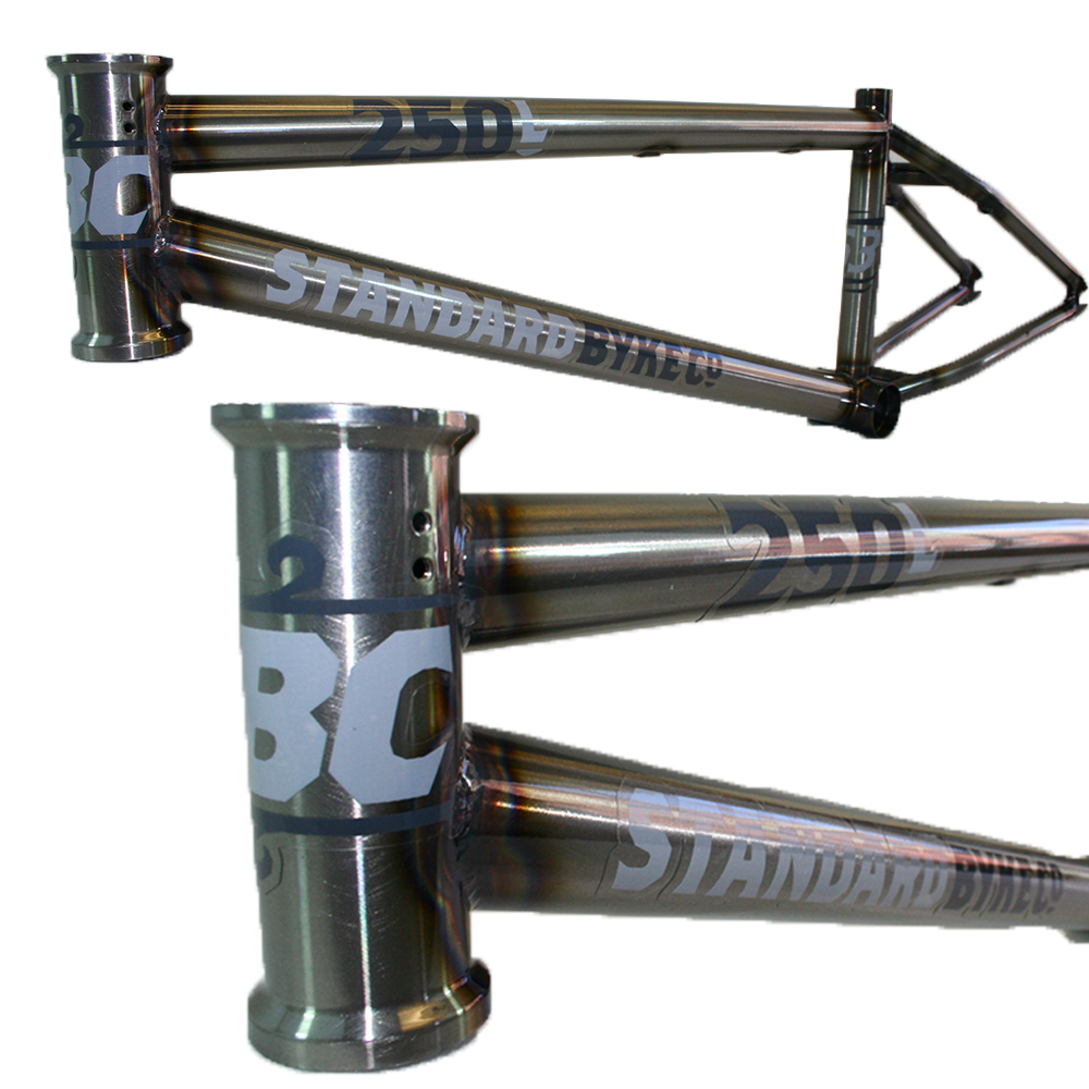 二*身様 STANDARD TRLS250 BMX フレーム レッド