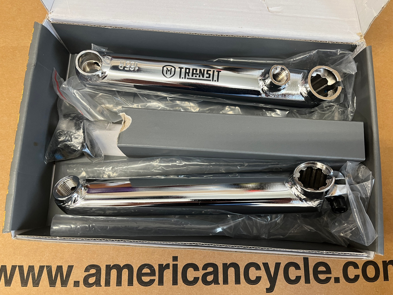 Mission Transit V2 Cranks Street Freestyle Parts Americancycle.com