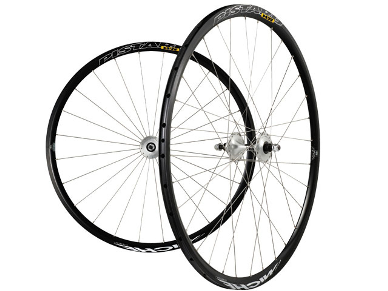 MICHE PISPARD WR ピストホイール Miche Pistard 2.0 WR Pista-Pista Track Rear Wheel - Silver