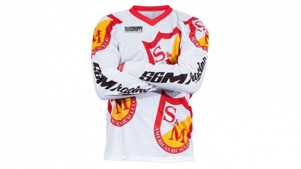 Maillot BMX Firstracing Bastien MERLE – Taille S, état Comme Neuf