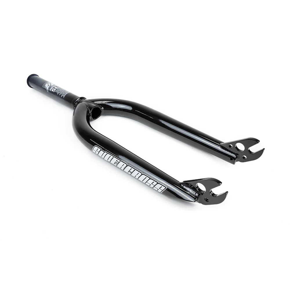 bmx bicycle forks Crest Kink 1090g Colour Resist 26" Forks, Splatter Forks