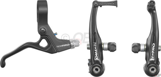 Frenos V-Brake Tektro 837AL Para Bicicleta - 102 Mm, Aleación Forjada, Pads De 63 Mm