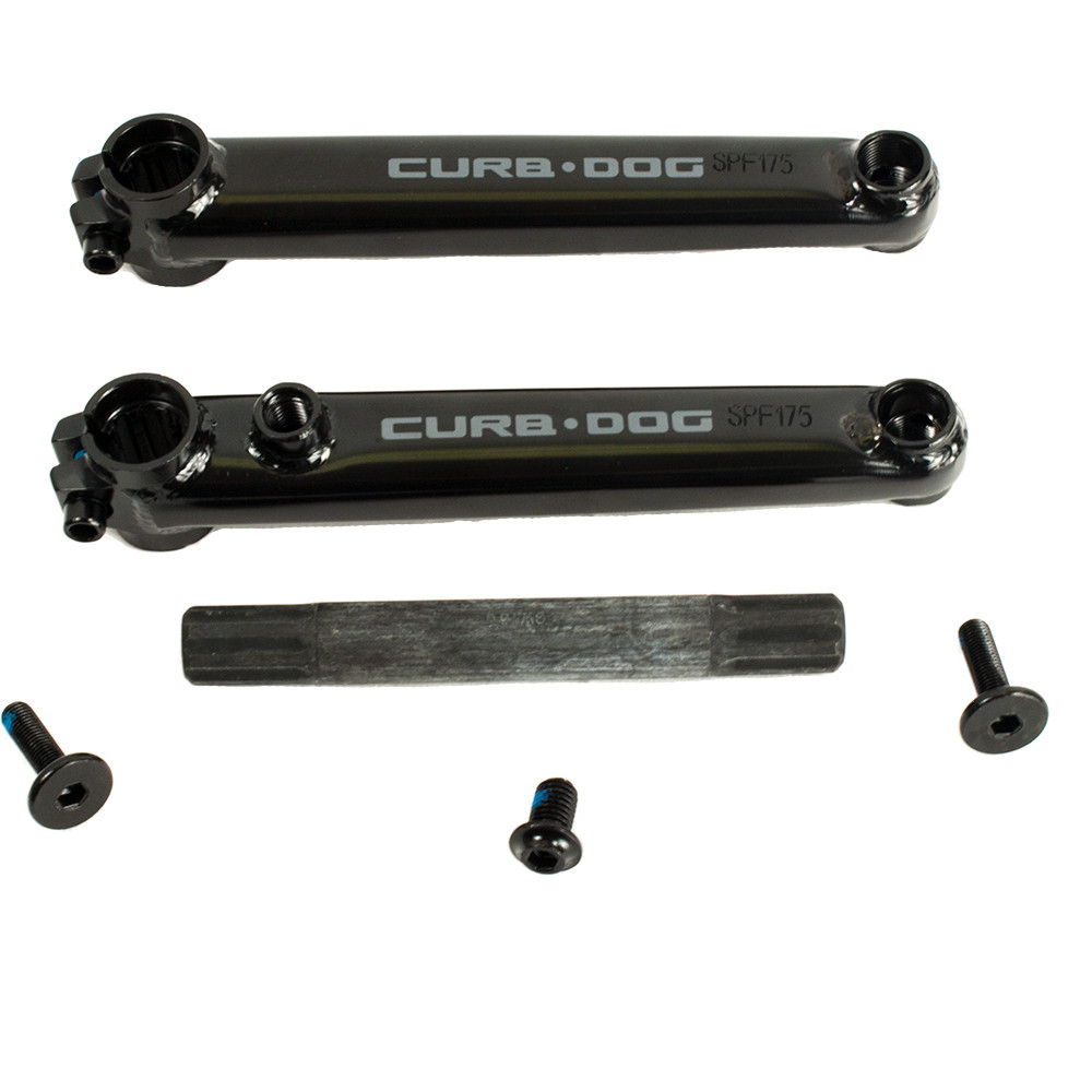 CURB DOG BMX Lenkergriffe – Grau, Für Fahrräder & BMX
