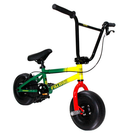 Fit Rasta Bmx Rastafari Logo Rocker Irok+ Rasta Mini BMX Bike | SkatePro