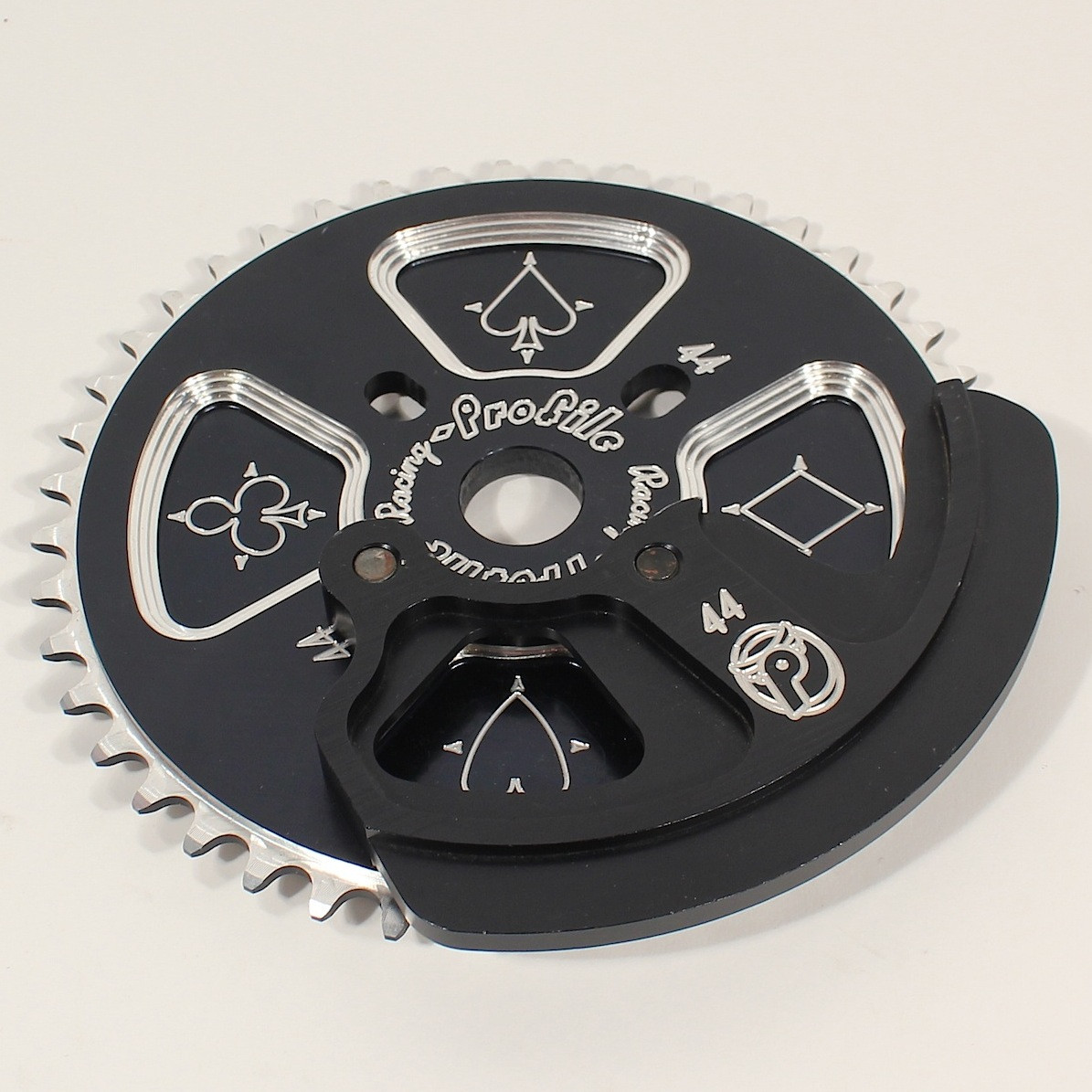 Profile Blackjack Sprocket - Black sprocket Racing パーツ