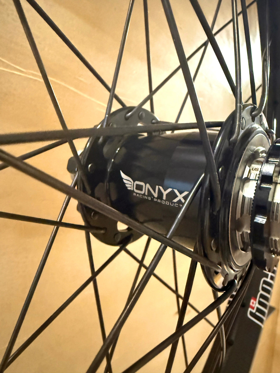 Onyx BMX Wheelset for BMX Racing with Pro Hubs and Sun Envy Rims