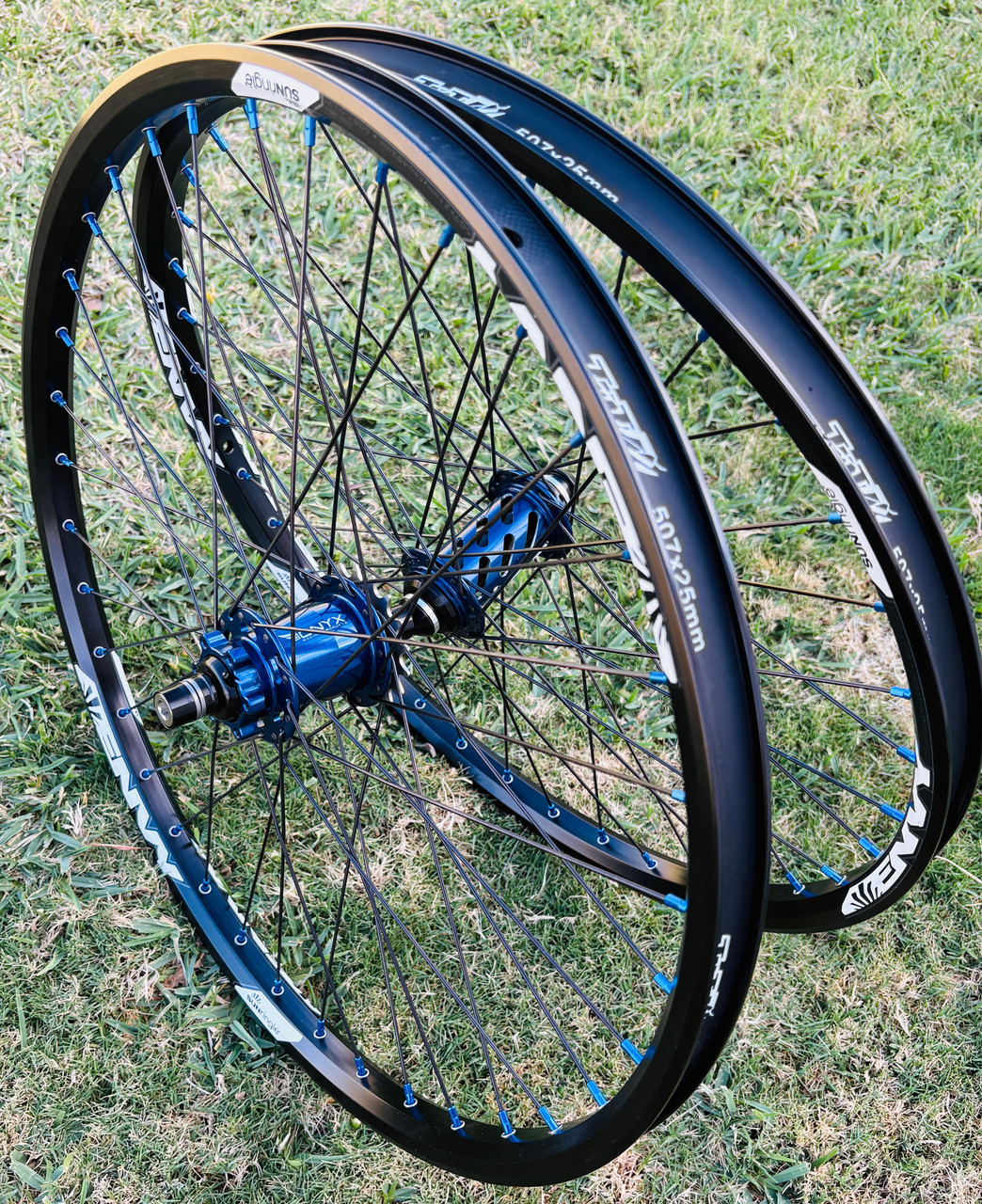 Onyx BMX Wheelset for BMX Racing with Pro Hubs and Sun Envy Rims