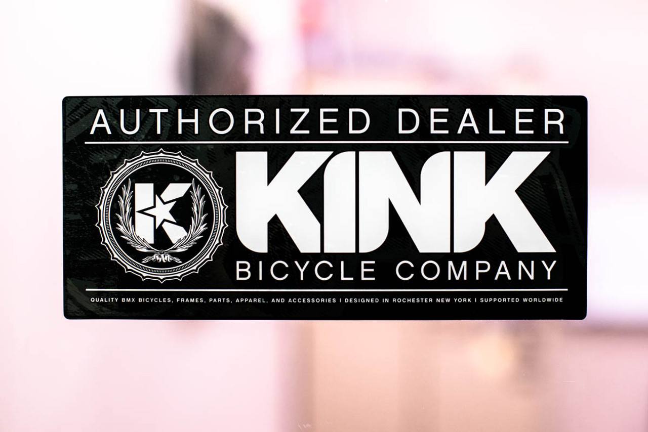 kingK⭐︎ Kink Authorized Dealer Sticker - Americancycle.com & Acebmx.com