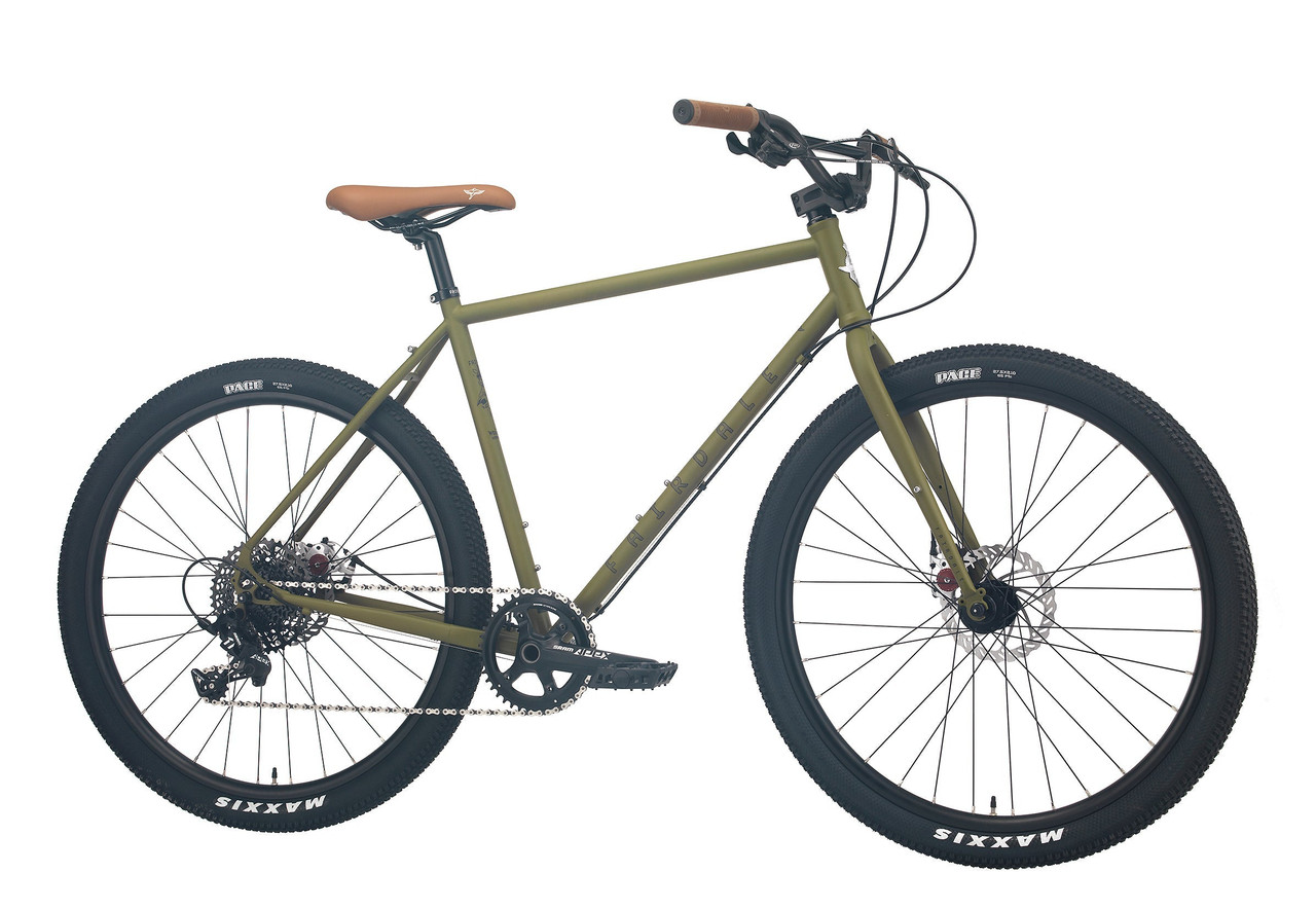 Fairdale Weekender Nomad MX Bike - Matte Army Green Americancycle.com