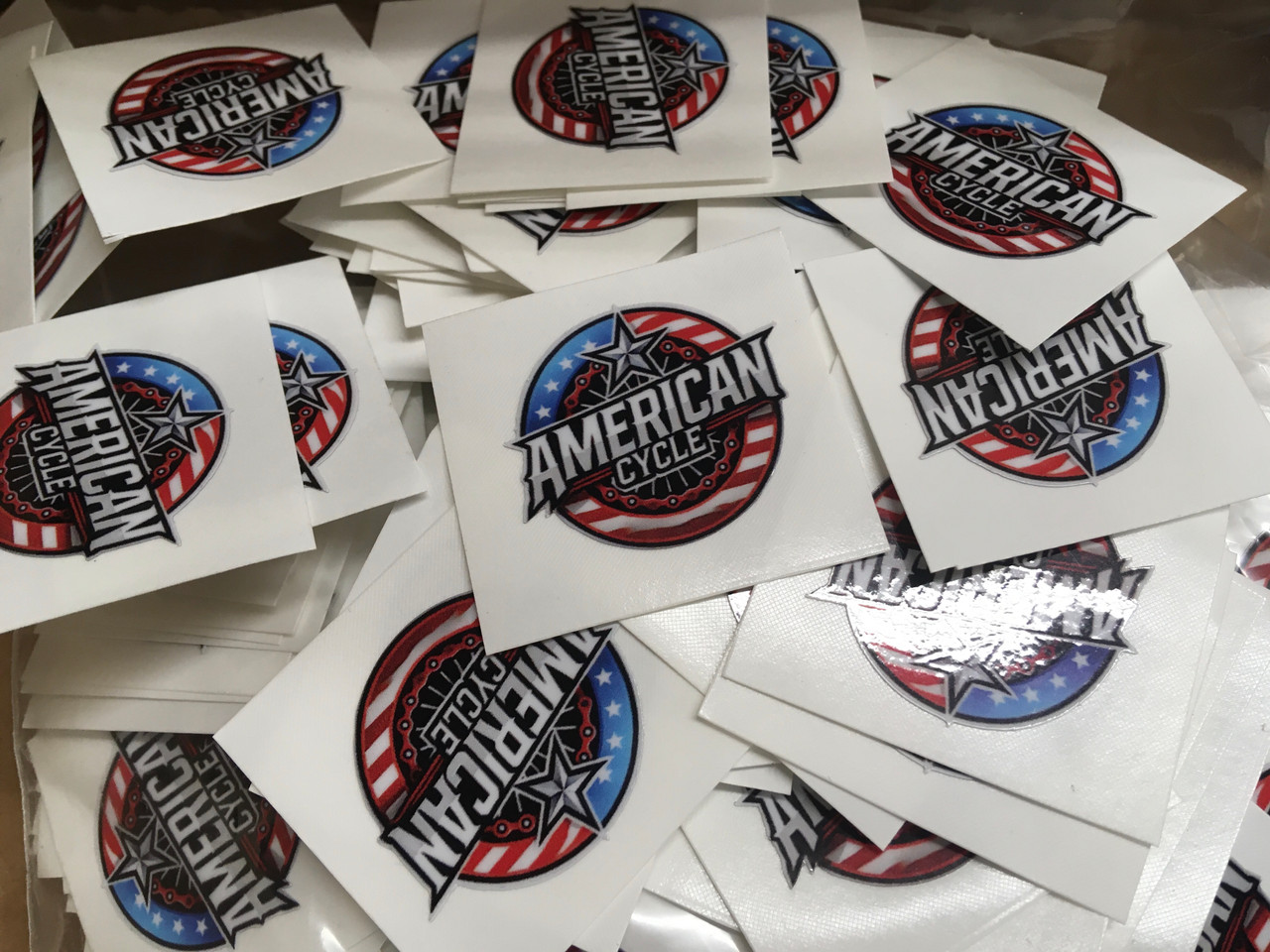 New American Cycle Sticker - Americancycle.com & Acebmx.com