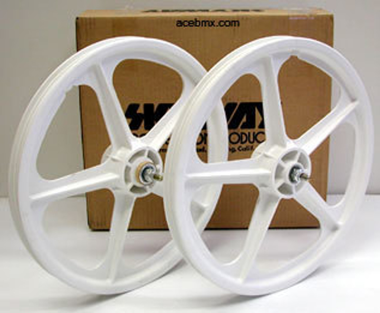 bmx white wheels