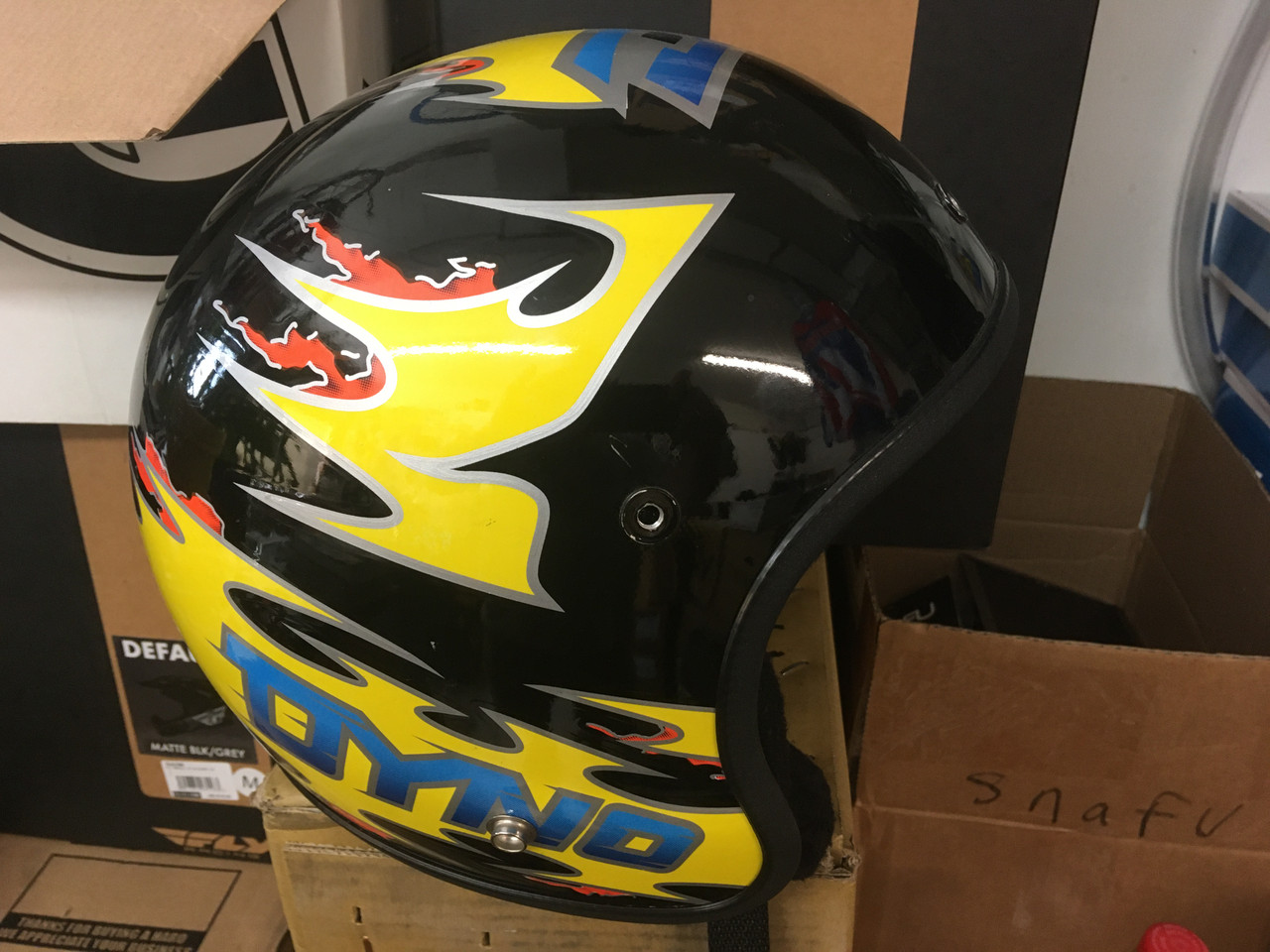 やーじん　 arai mx bmx 80s ヘルメット