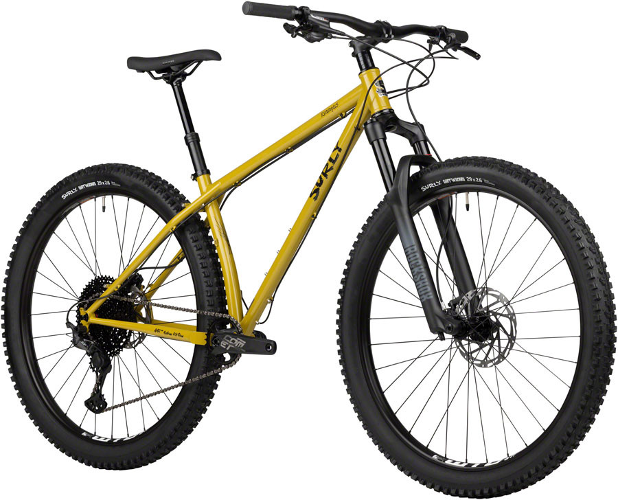 Surly Krampus Front Suspension Bike - Nose Drip Curry