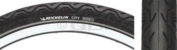 Michelin City 26", 29"/700c Reflective Strip Black Tire