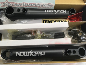 Demolition Revolt Cranks 3pc 19mm 48 spline axle