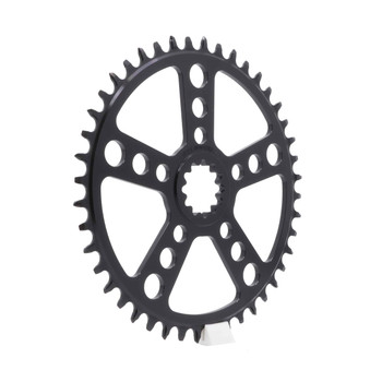 White Industries Square Taper ENO 1x TSR Chainrings Black