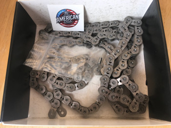 Titanium Half Link Chain Solid Pin