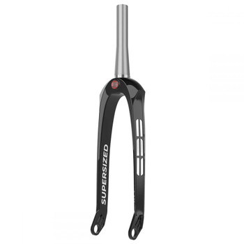 SPP Supersized™ UHM Pro Carbon Fiber-Ti 1-1/8"-1.5" X 24" Fork