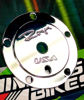Bullseye Limited edition, Roger, 5 bolt power disc in chrome. USA