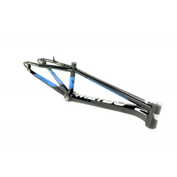 Meybo Holeshot Alloy BMX Race Frame in Black/Blue/Grey
