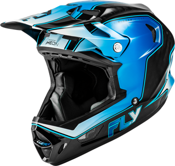 Fly Racing WERX-R Helmet BMX Racing Carbon Blue
