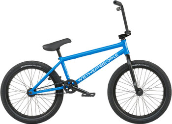 We The People Reason BMX Bike - 20.75" TT, Matt Blue