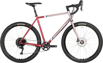 All City Gorilla Monsoon Apex Bike - Charred Berry