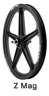 ACS Z Mags 5 spoke pair black - Americancycle.com & Acebmx.com