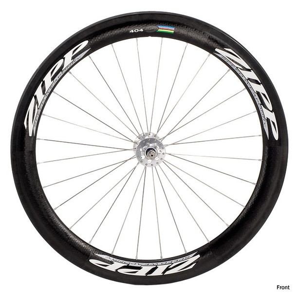 Zipp 404 Carbon Track Front Wheel 28 Tubular or Clincher