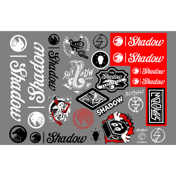 Shadow Conspiracy BMX Stickers