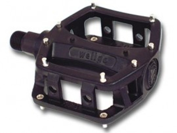 Wellgo Mini Platform Alloy BMX Pedals 9/16"