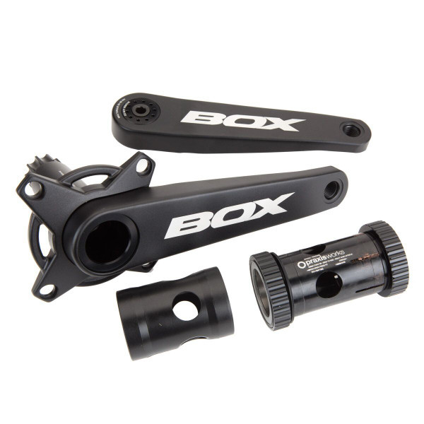 M30 P Box Bmx Cranks BOX Vector M30-M Cranks 155mm Black (Euro BB