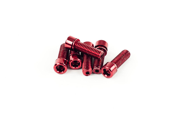 Mission Hollow Stem Bolts Red