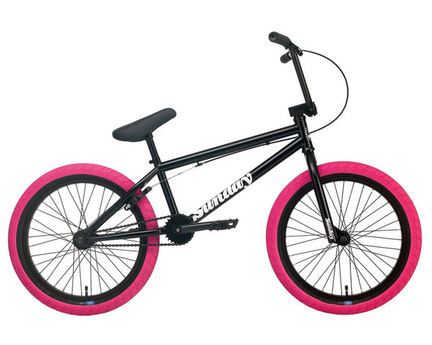 2022 Sunday Blueprint 20" Black with Pink Tires